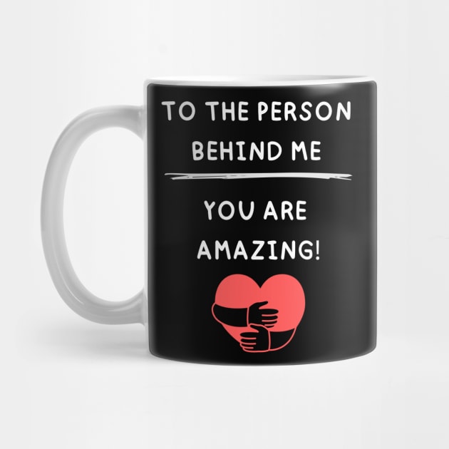 to the person behind me by vaporgraphic